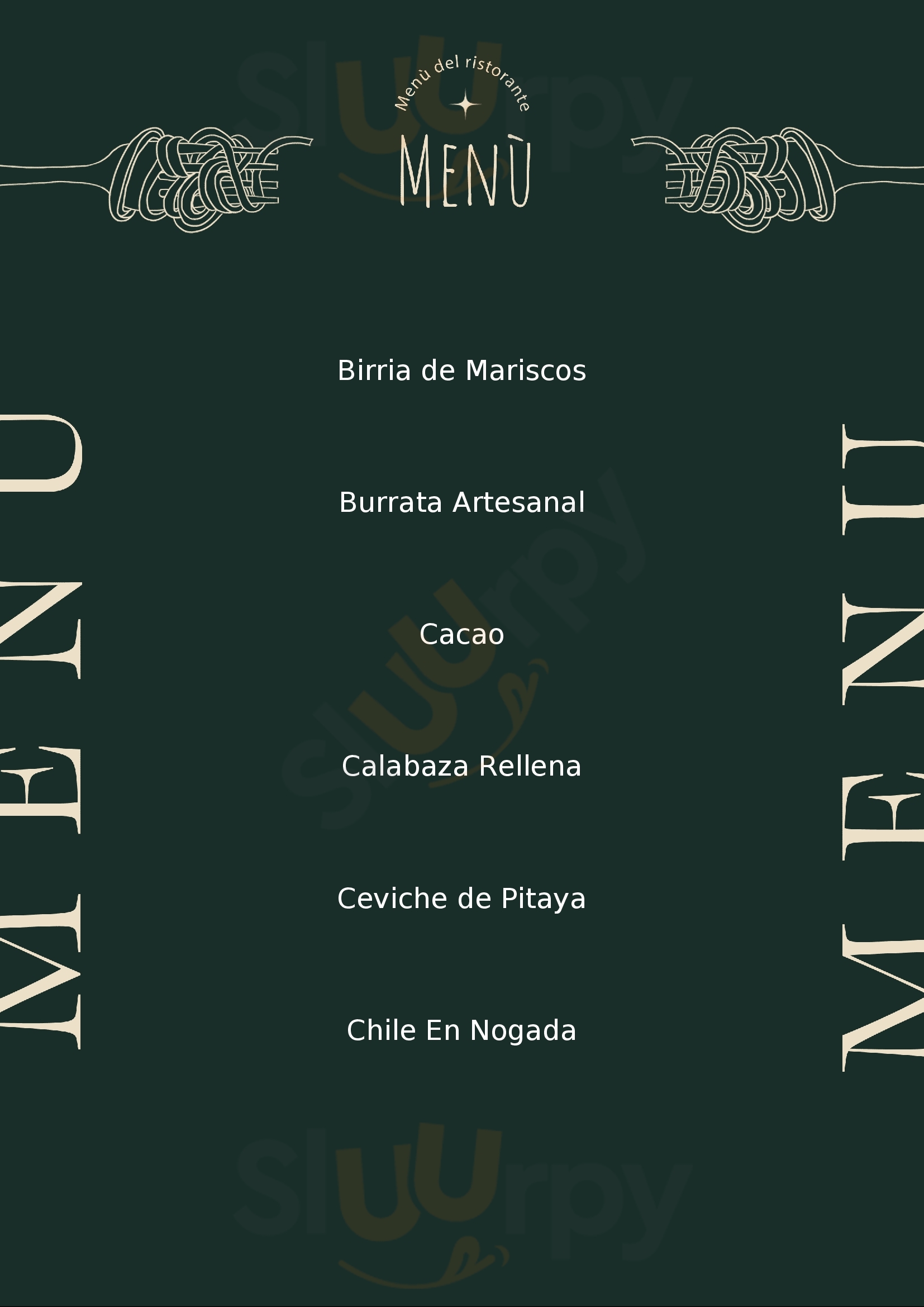 Maizal Restaurante Puebla Menu - 1