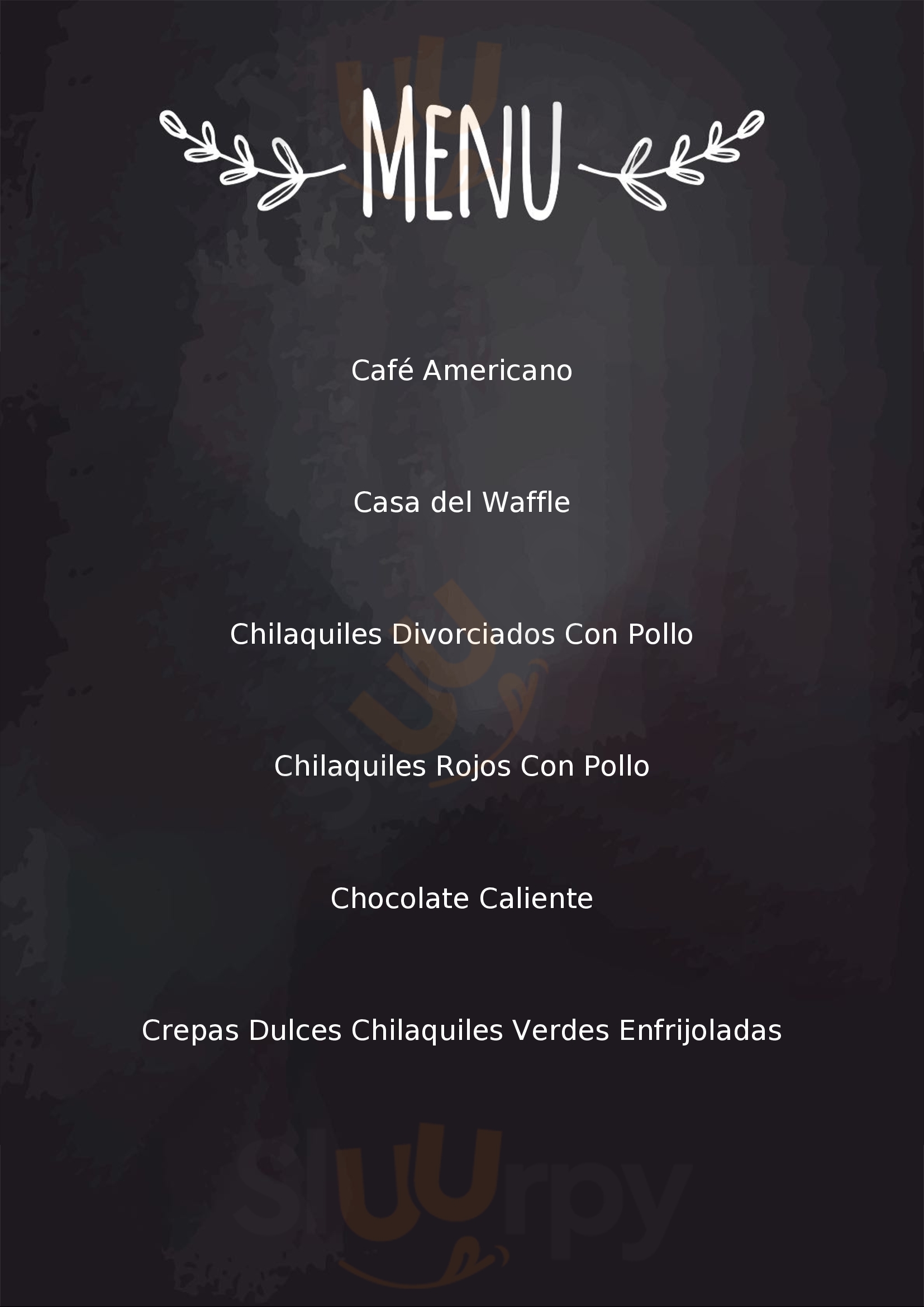 La Casa Del Waffle Rio Nilo Guadalajara Menu - 1
