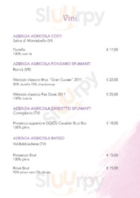 Carta dei vini