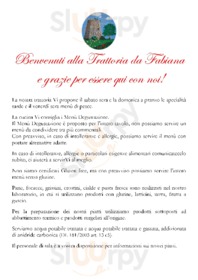 Da Fabiana, Trattoria Ed Affittacamere, Bossolasco