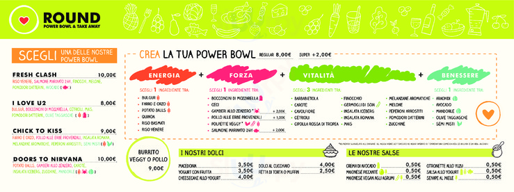 Round Power Bowl & Take Away, Milano