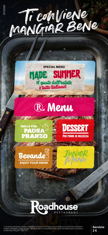 Roadhouse Restaurant Monza, Monza