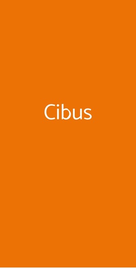 Cibus