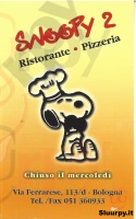 Ristorante Pizzeria Snoopy, Bologna