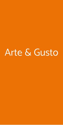 Arte & Gusto