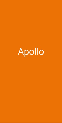 Apollo, Modugno