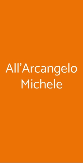 All'arcangelo Michele, San Lazzaro di Savena