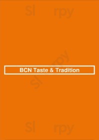 Bcn Taste & Tradition menu