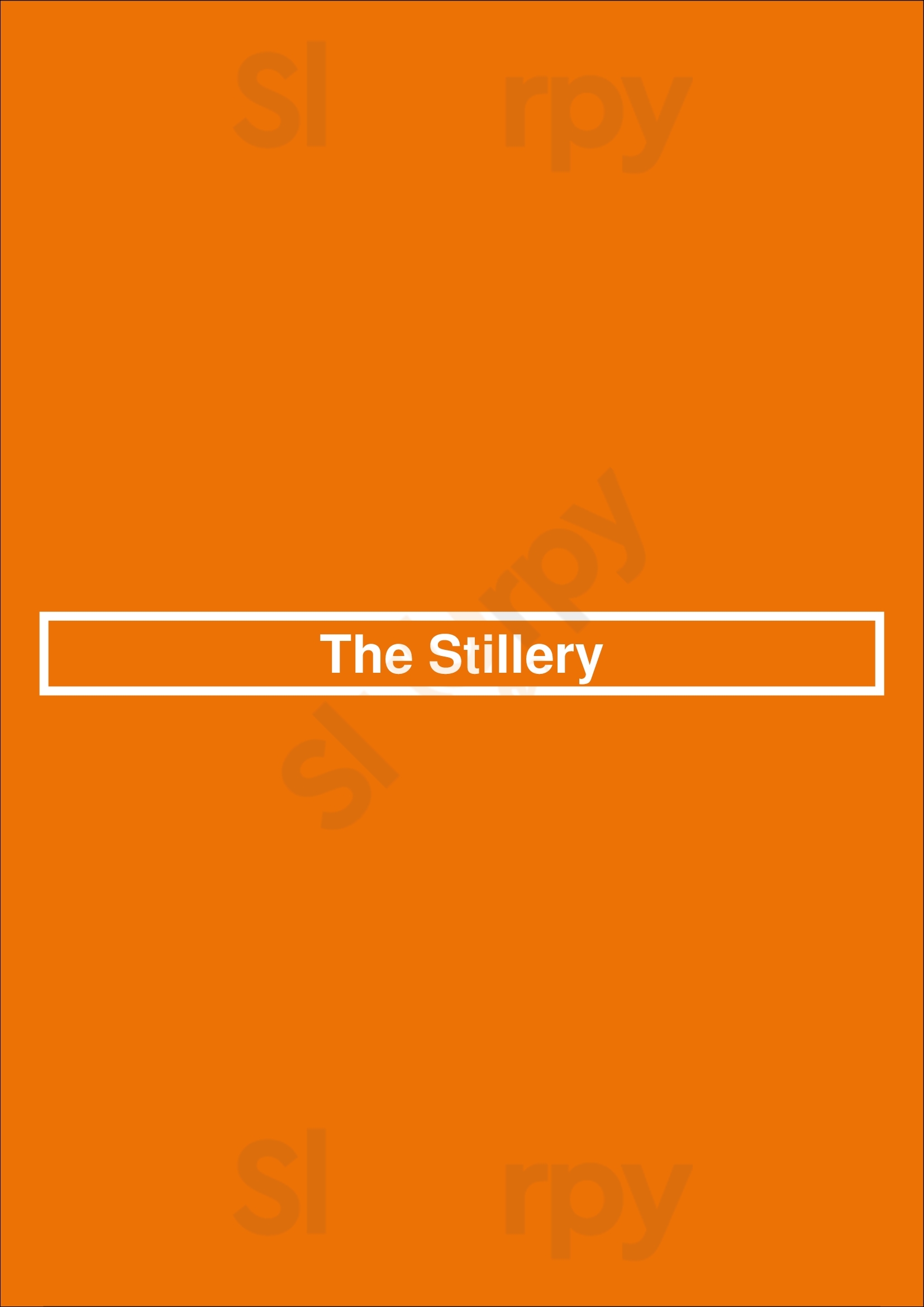 The Stillery Nashville Menu - 1