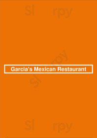 Garcia's Mexican Restaurant menu