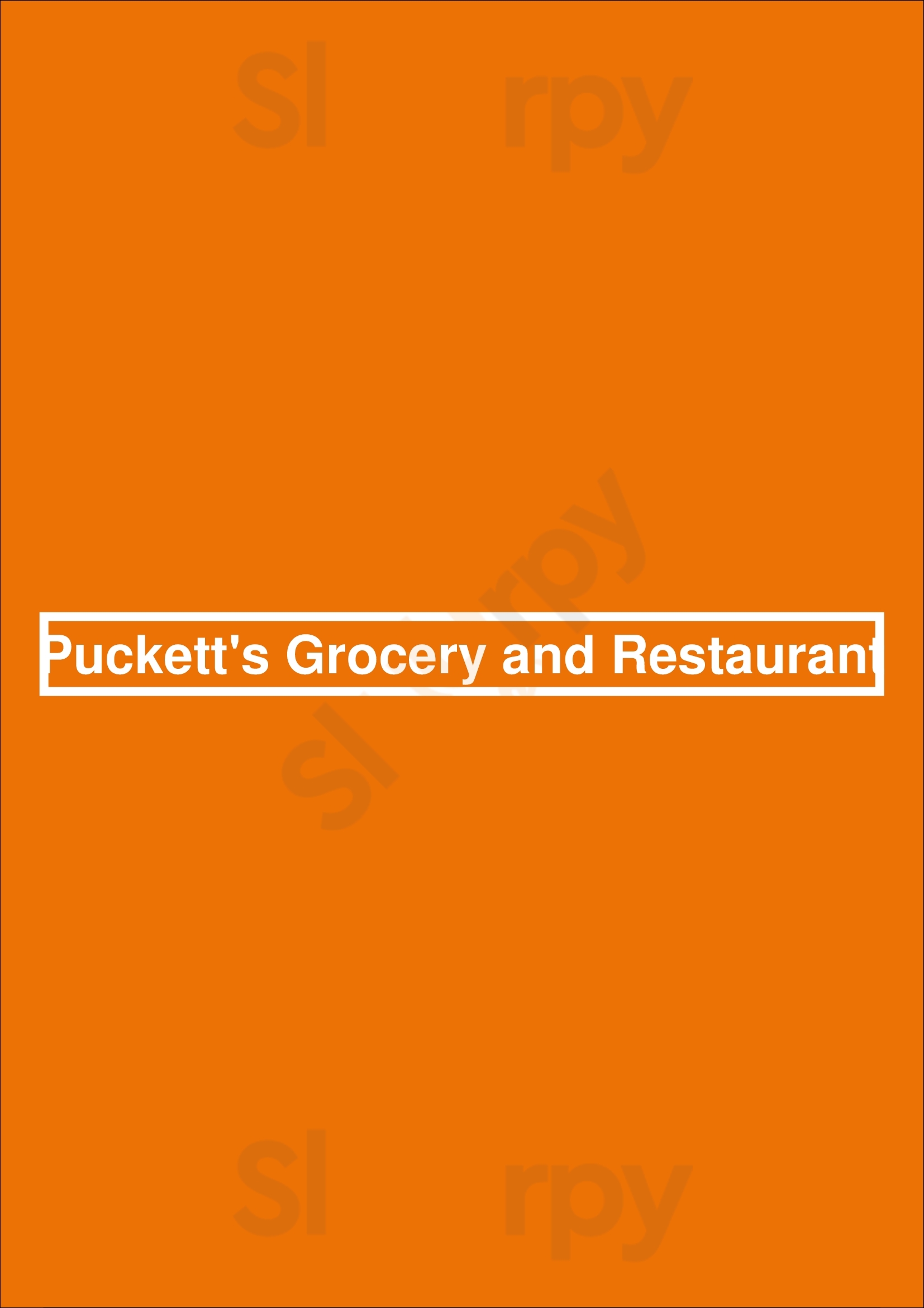 Puckett's 5th & Church Nashville Menu - 1