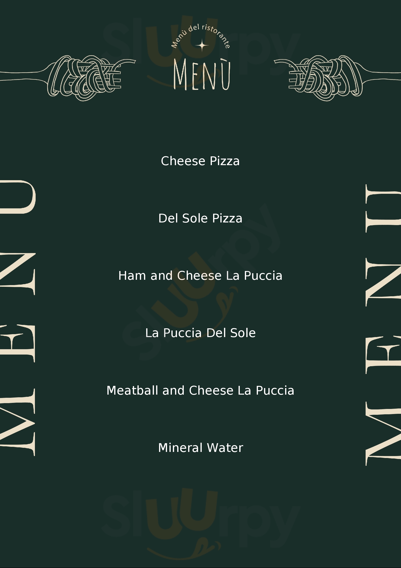 Mariano's La Puccia Exeter Menu - 1