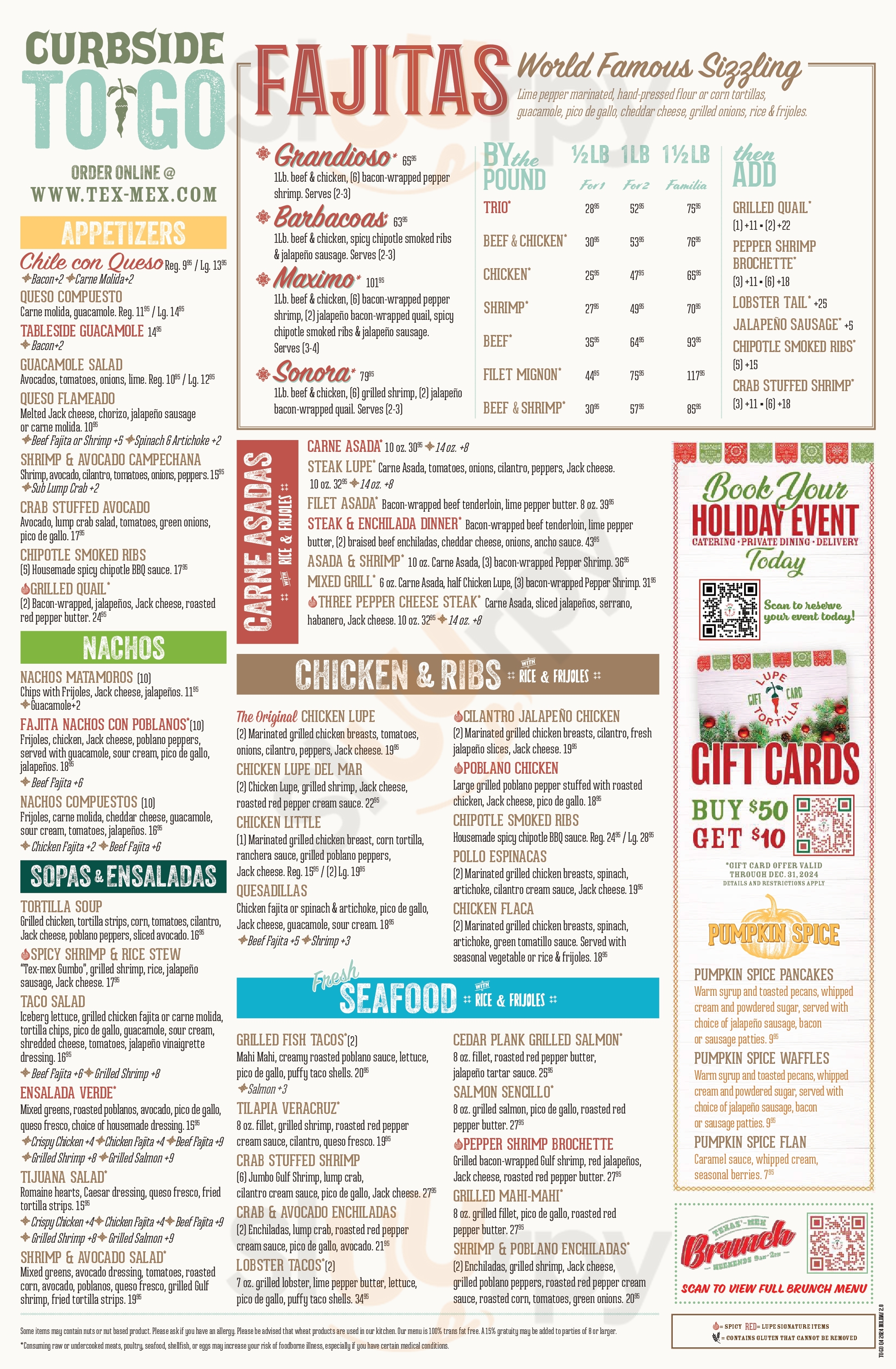 Main Menu - Lupe Tortilla