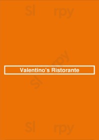 Valentino's Ristorante menu