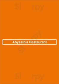 Abyssinia Restaurant, Rochester