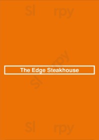 The Edge Steakhouse menu