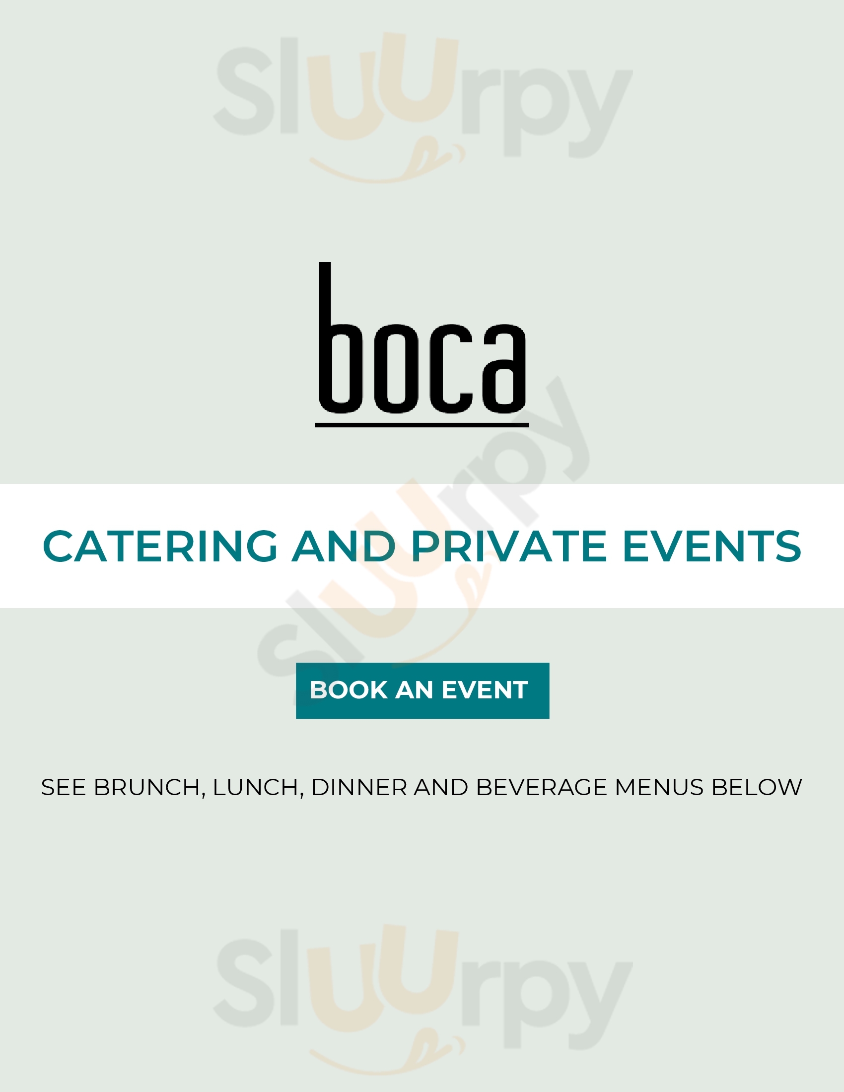 Main Menu - Boca