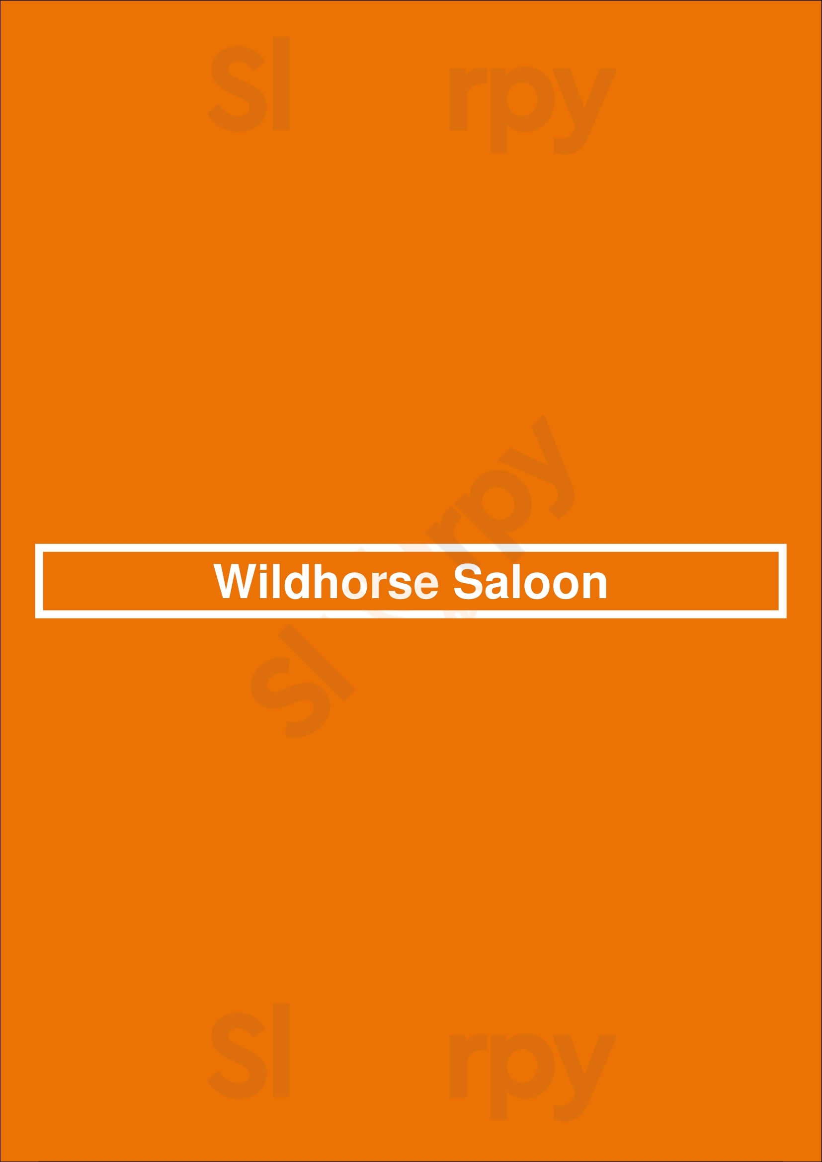 Wildhorse Saloon Nashville Menu - 1