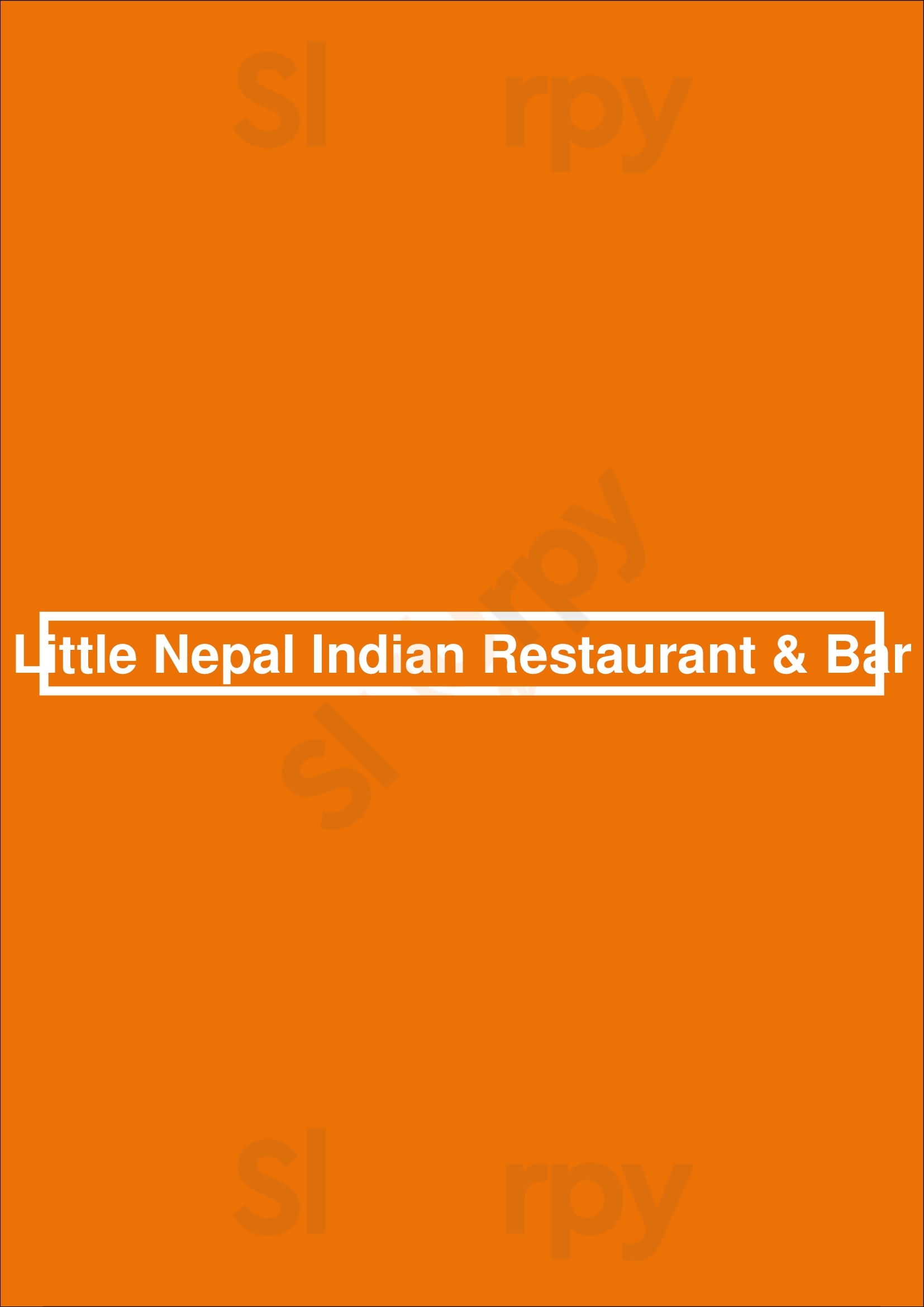 Little Nepal Indian Restaurant & Bar Colorado Springs Menu - 1