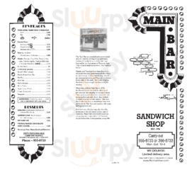 Main Bar Sandwich Shop