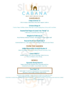 Cabana Bar And Beach Club