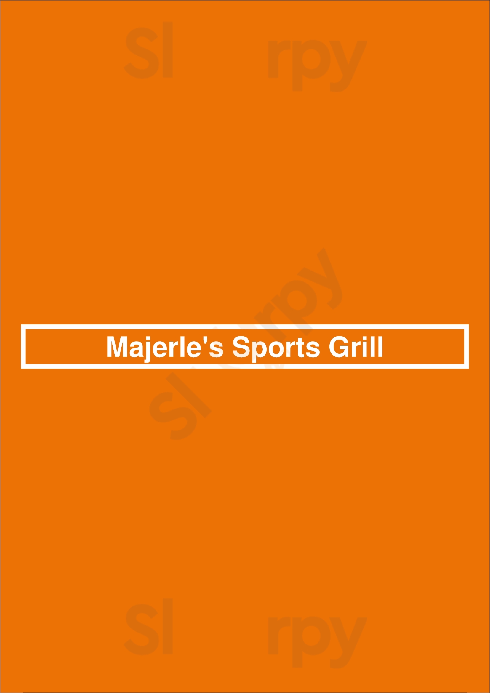 Majerle's Sports Grill Phoenix Menu - 1