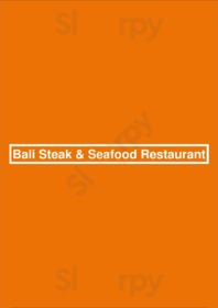 Bali Oceanfront menu