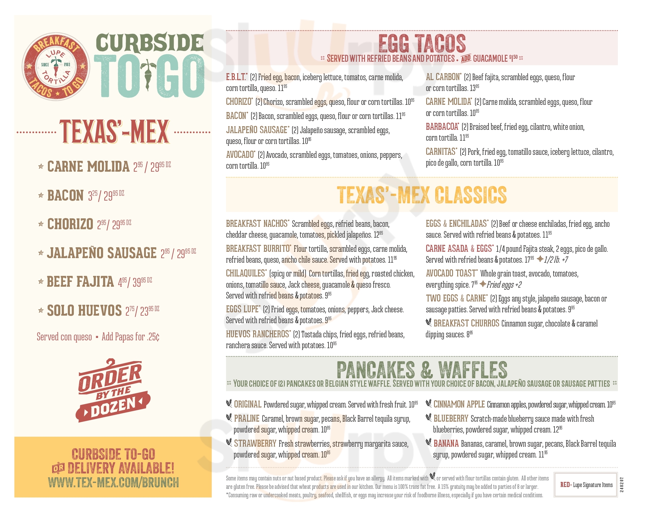 Main Menu - Lupe Tortilla