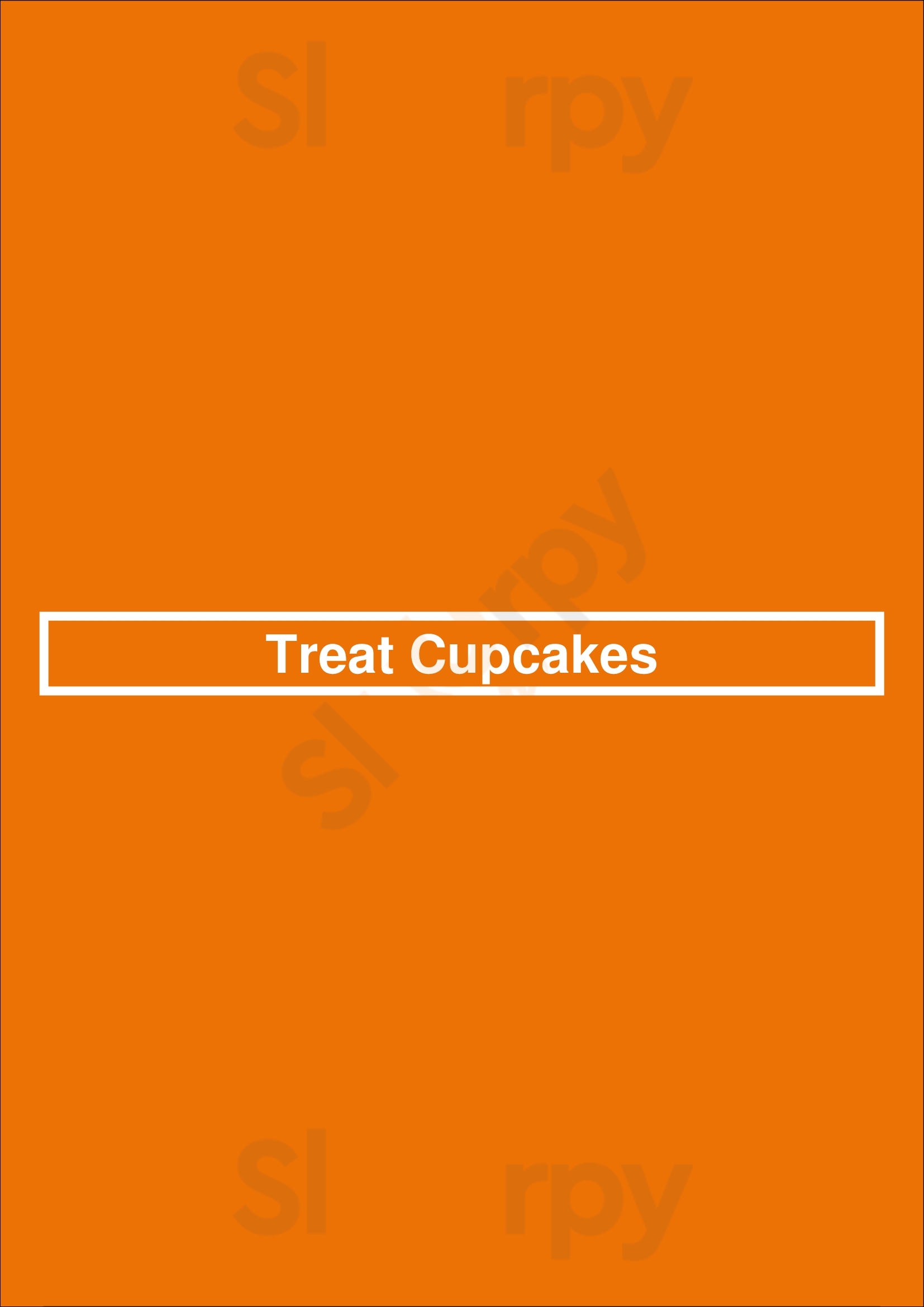 Treat Cupcakes Houston Menu - 1