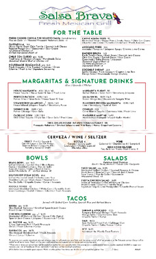 Salsa Brava Fresh Mexican Grill