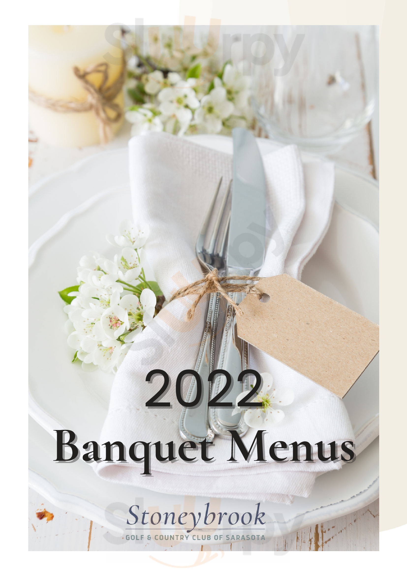 Main Menu - Stoneybrook Golf & Country Clb