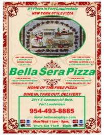 Bella Sera Pizza, Fort Lauderdale