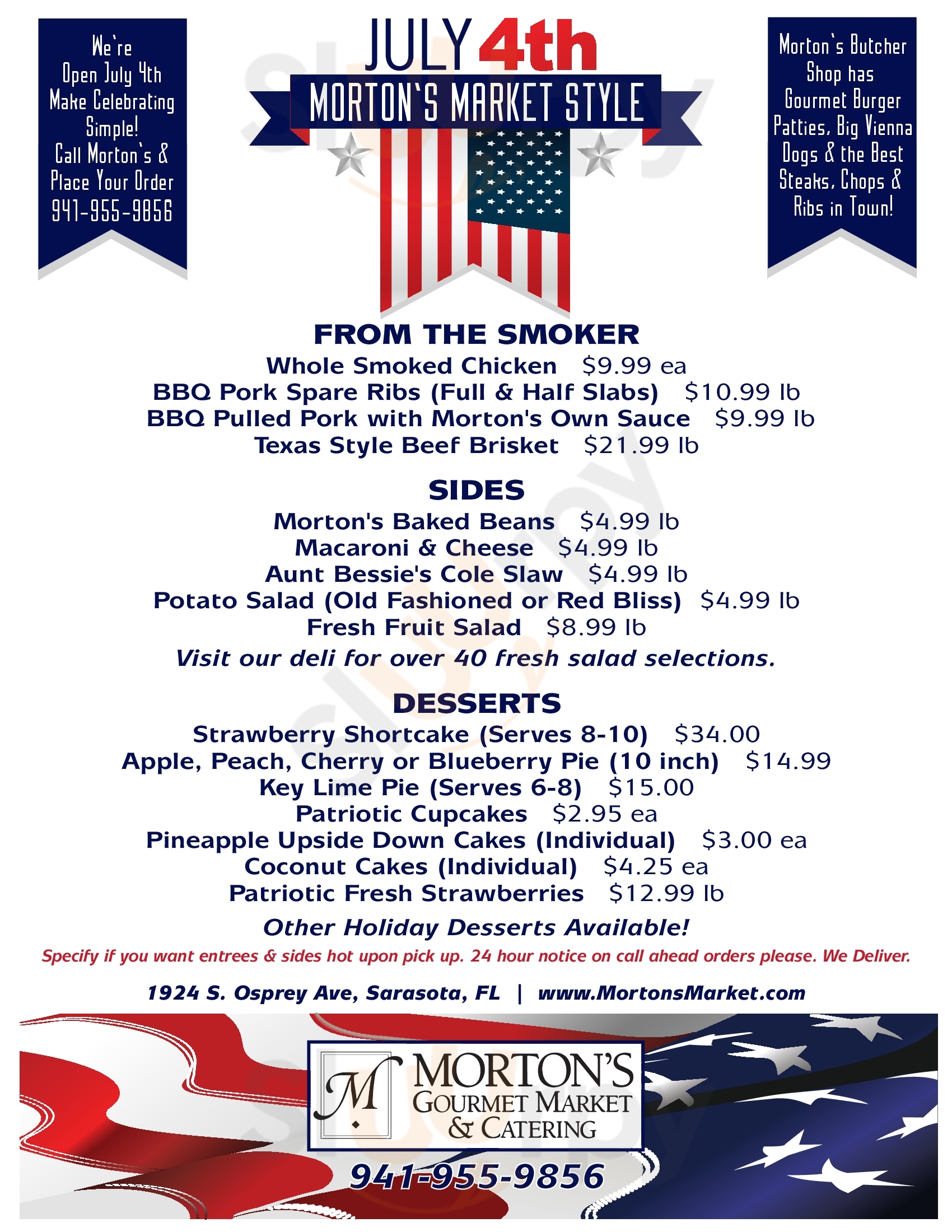 Main Menu - Law And Order Cafe