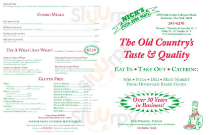 Nick's Pizza And Italian Deli