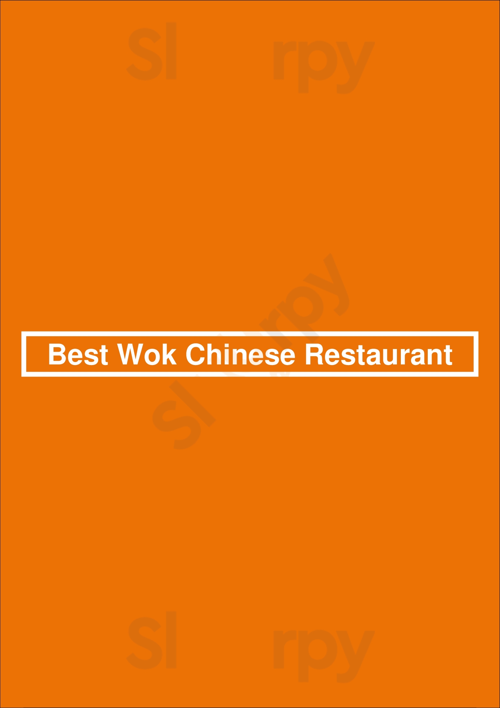 Best Wok Chinese Restaurant Nashville Menu - 1