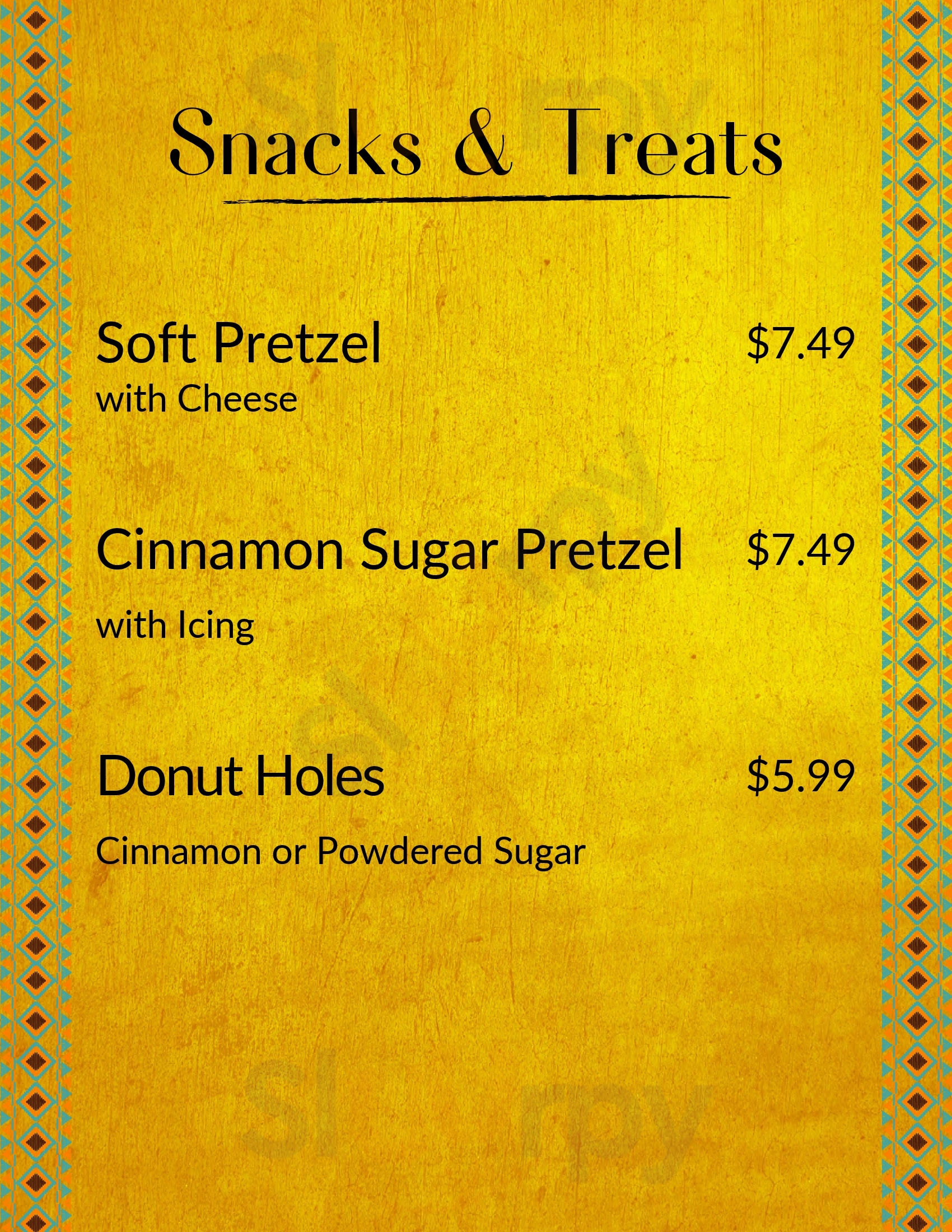 Main Menu - Grizzly Grill