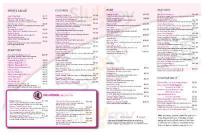 Tao Kitchen #2- Asian Bistro