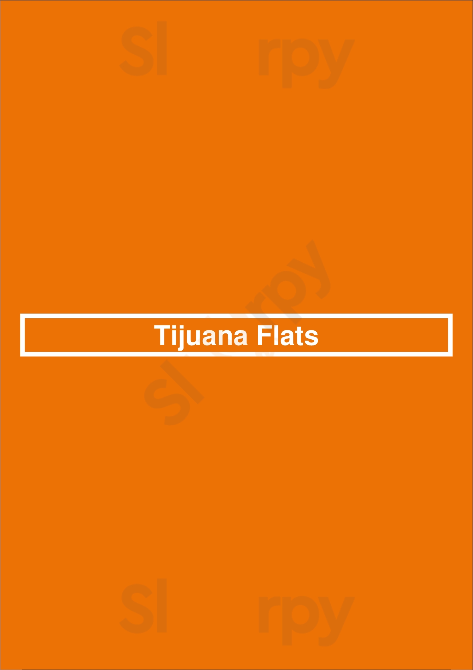 Tijuana Flats Orlando Menu - 1