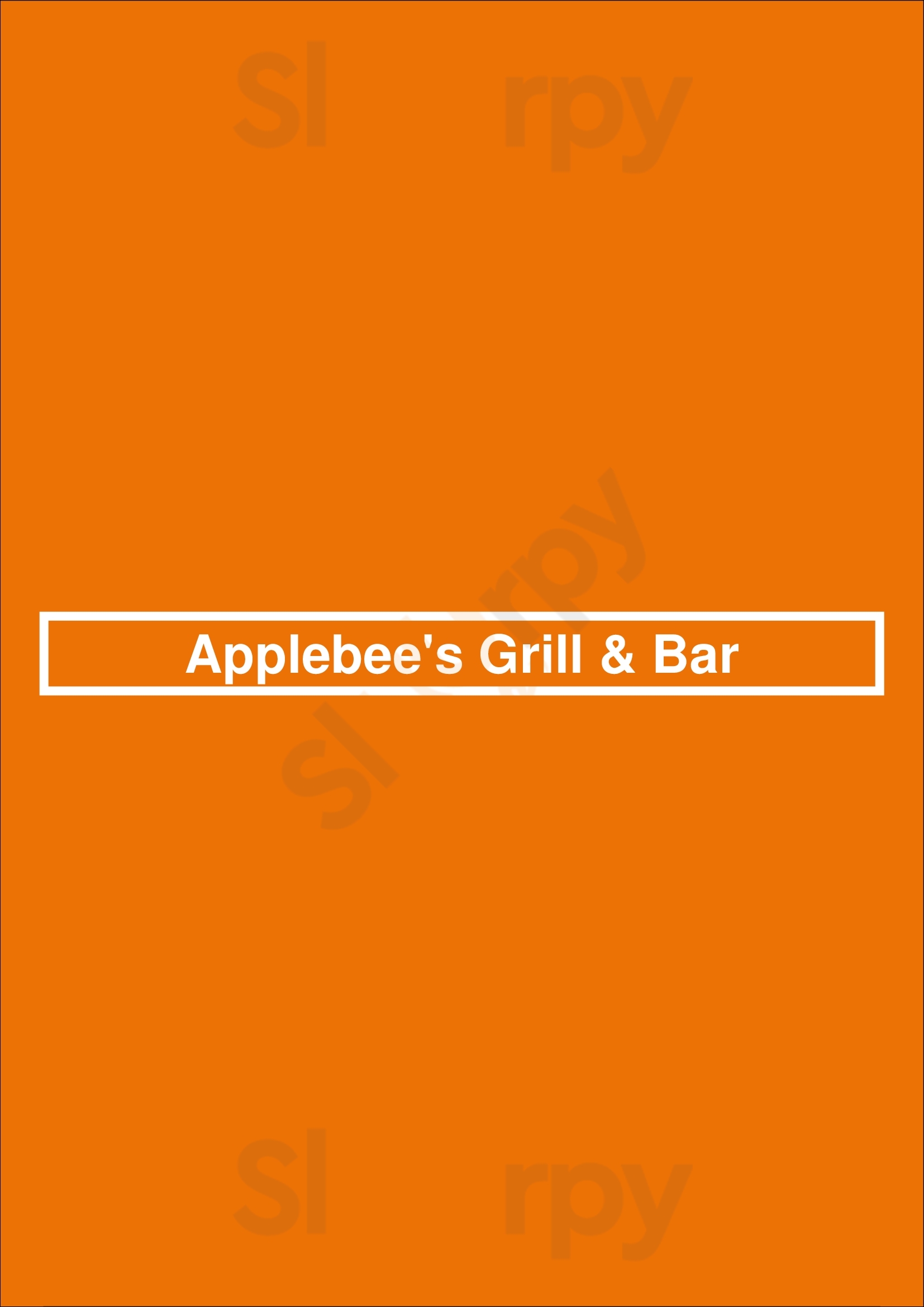 Main Menu - Applebee's Grill & Bar