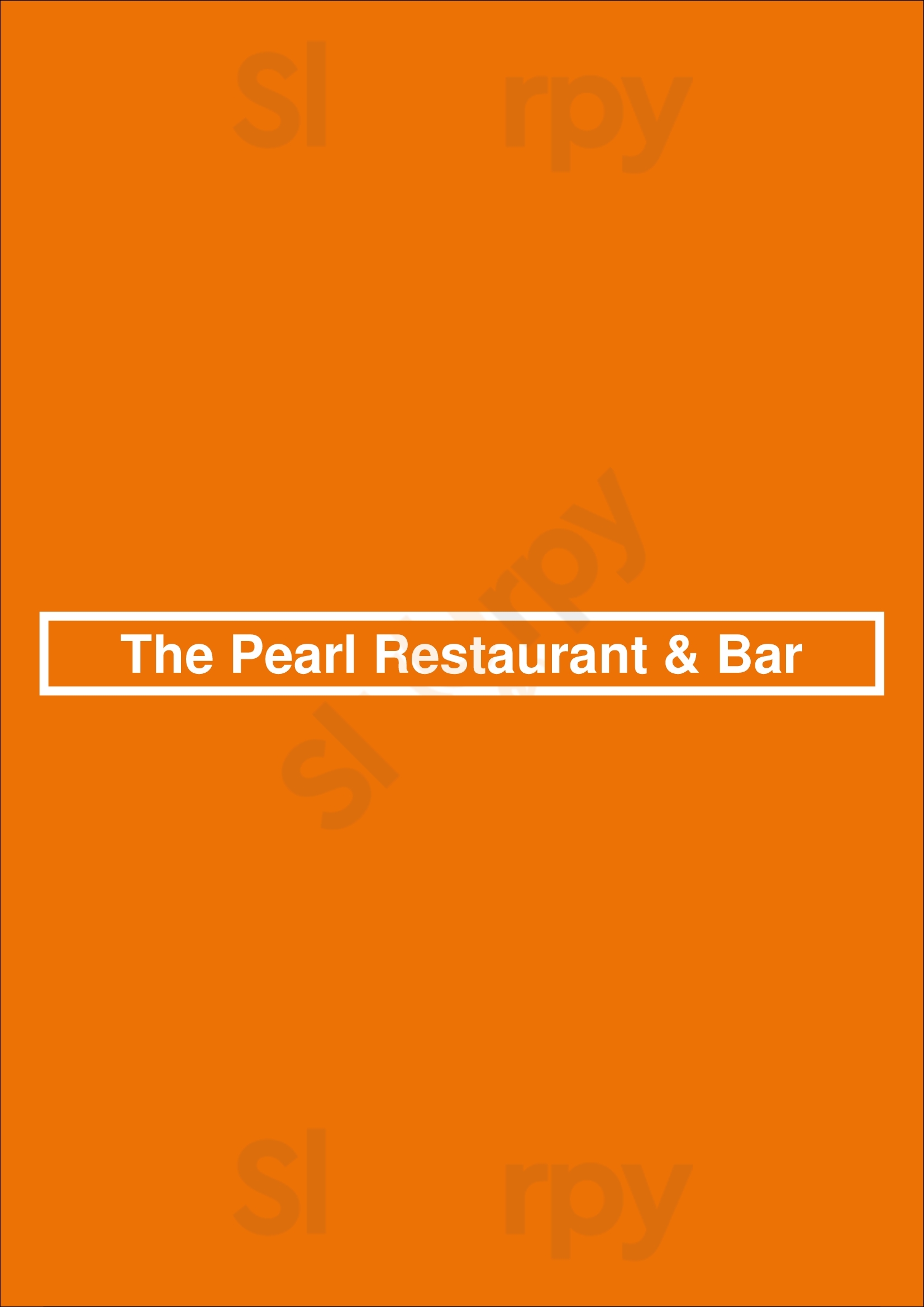 The Pearl Restaurant & Bar Houston Menu - 1