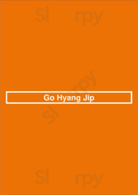 Go Hyang Jip menu