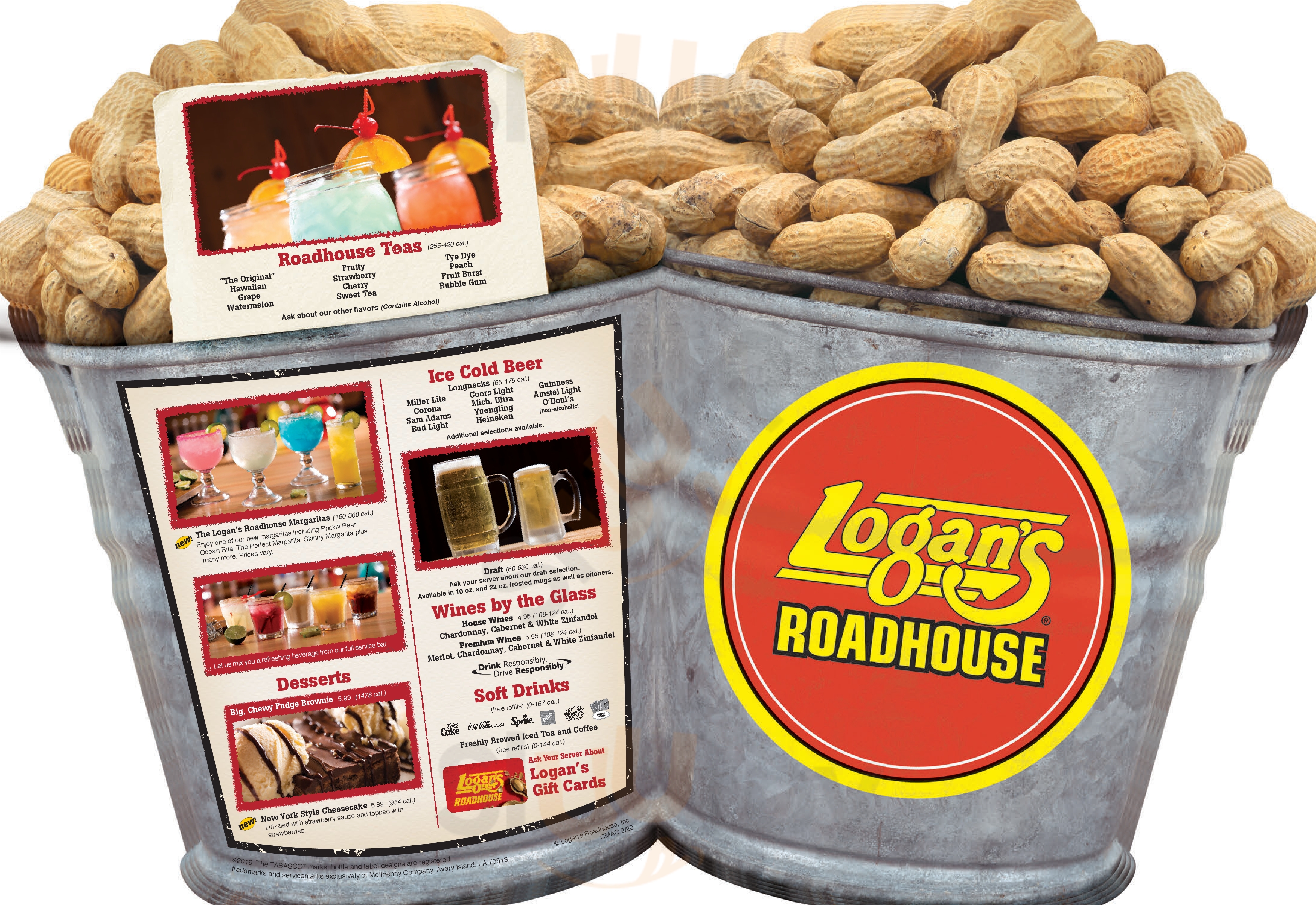 Logan's Roadhouse Nashville Menu - 1