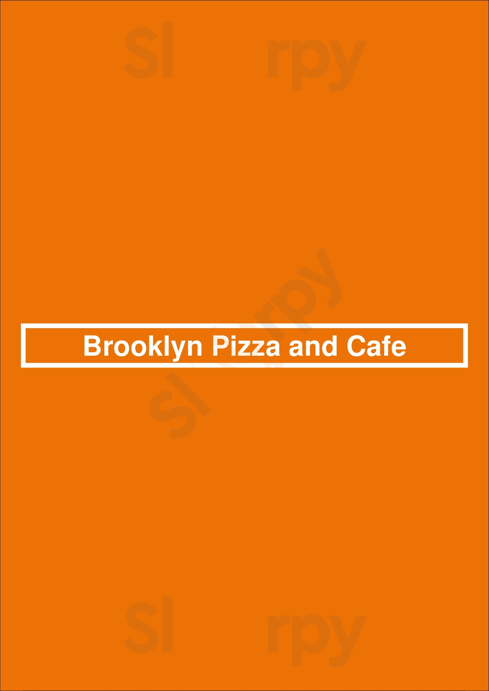 Brooklyn Pizza & Cafe Nashville Menu - 1