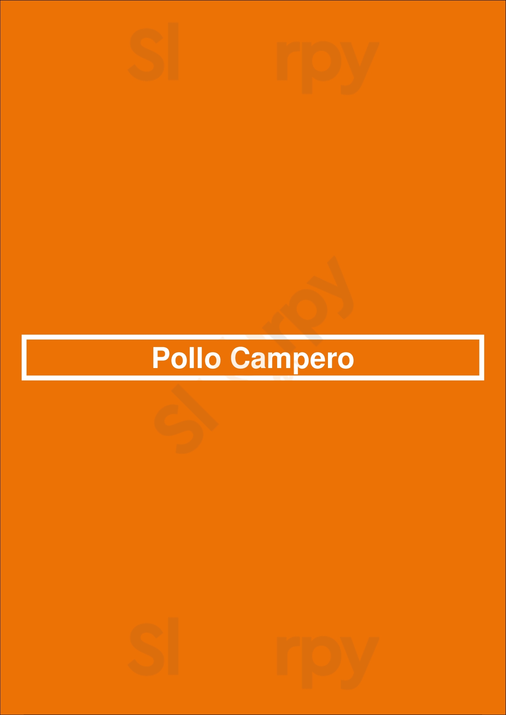 Pollo Campero Houston Menu - 1