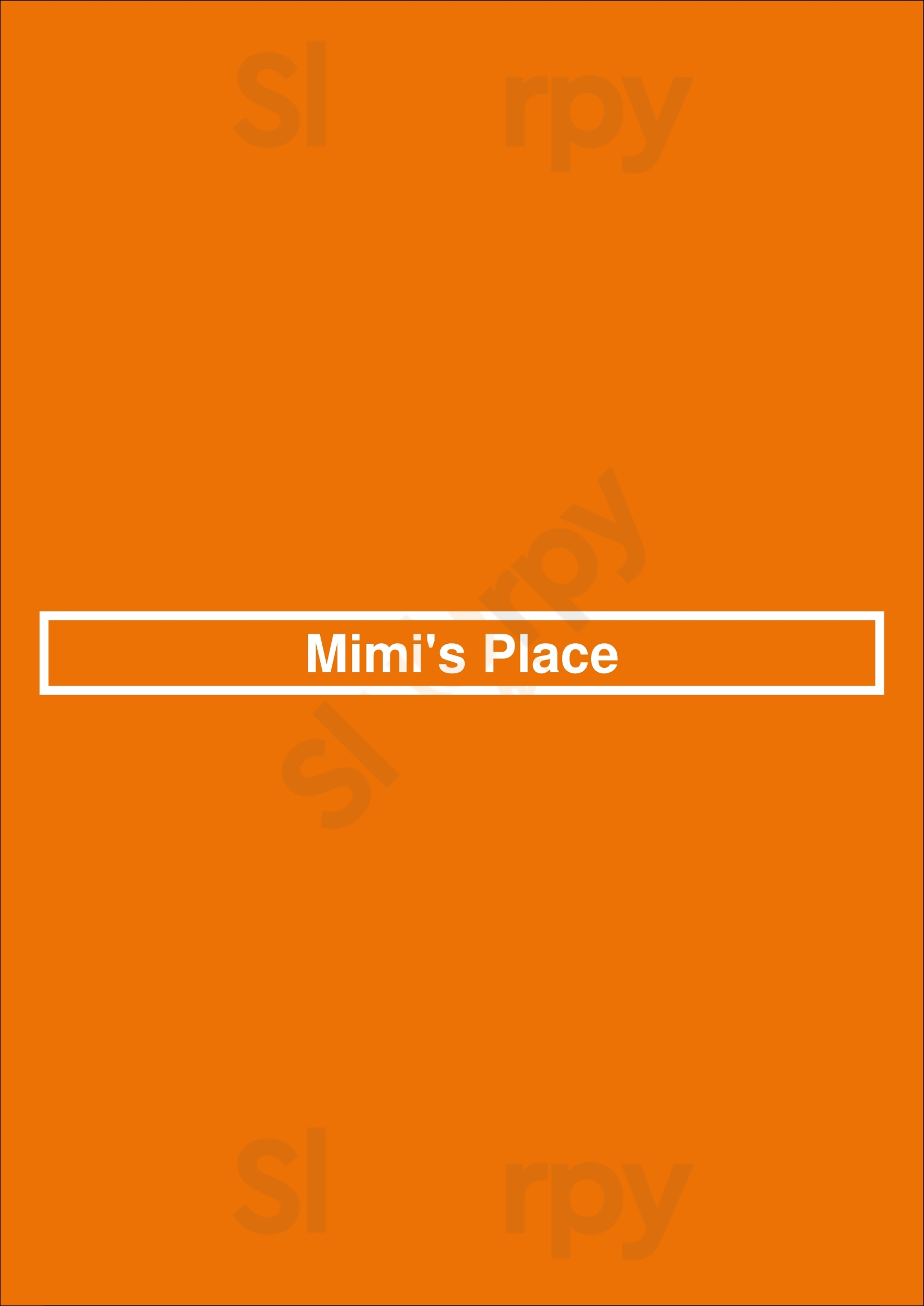 Main Menu - Mimi's Peruvian Cuisine