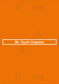 Mr. Sushi Express menu