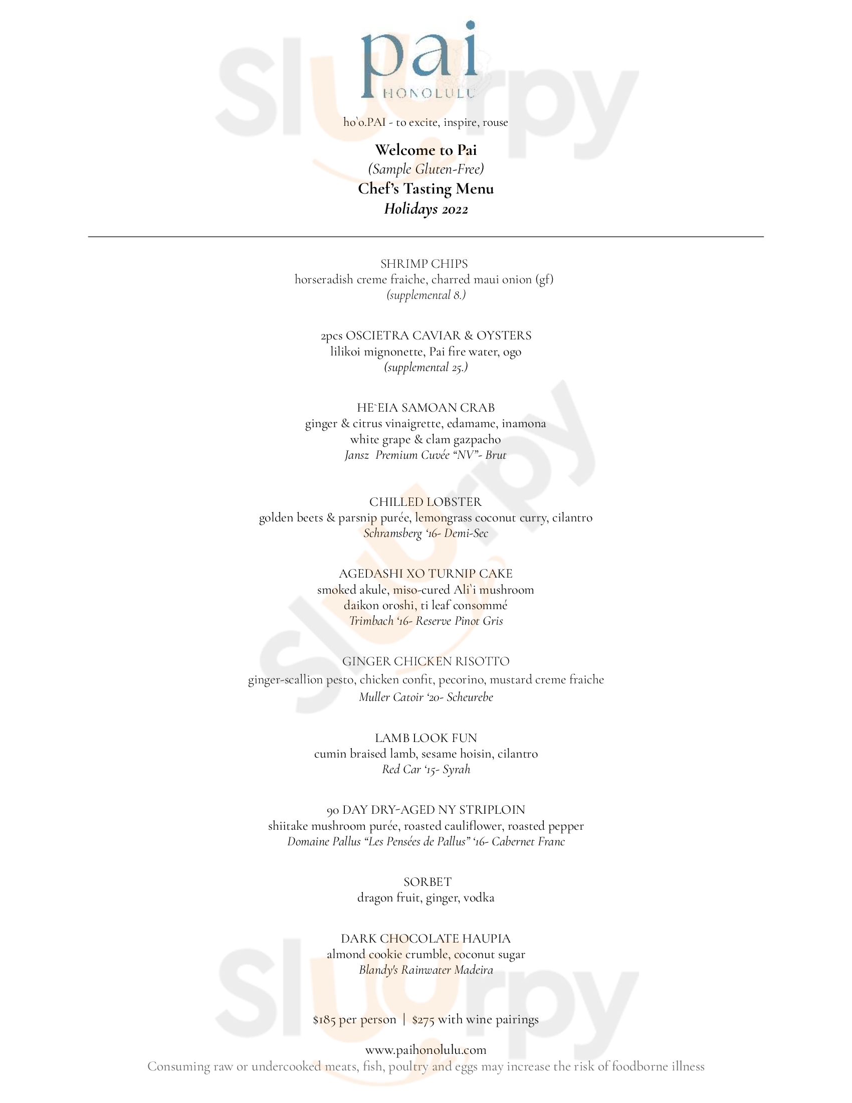 Umami Cafe Honolulu Menu - 1