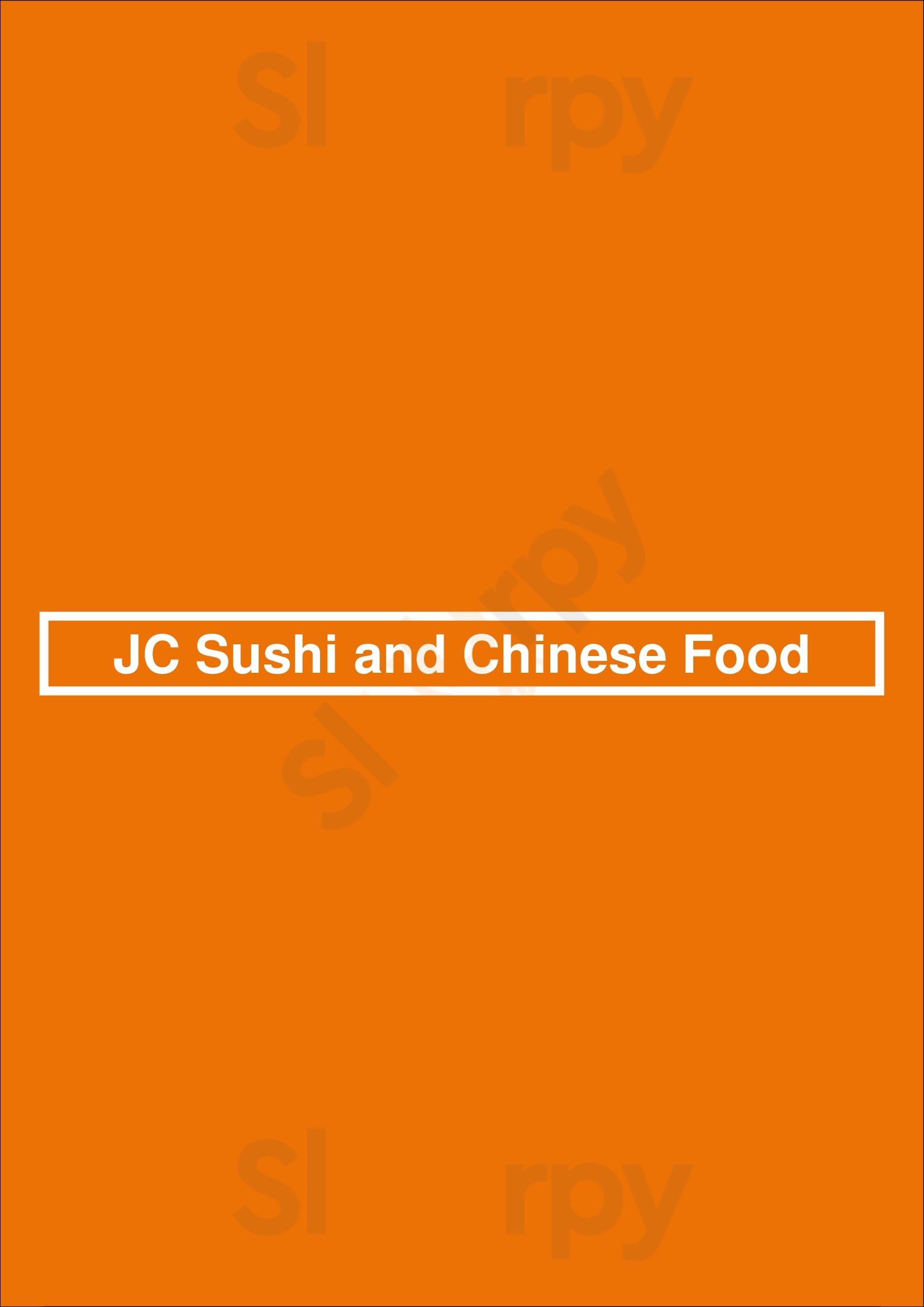 Jc Sushi And Chinese Food Phoenix Menu - 1