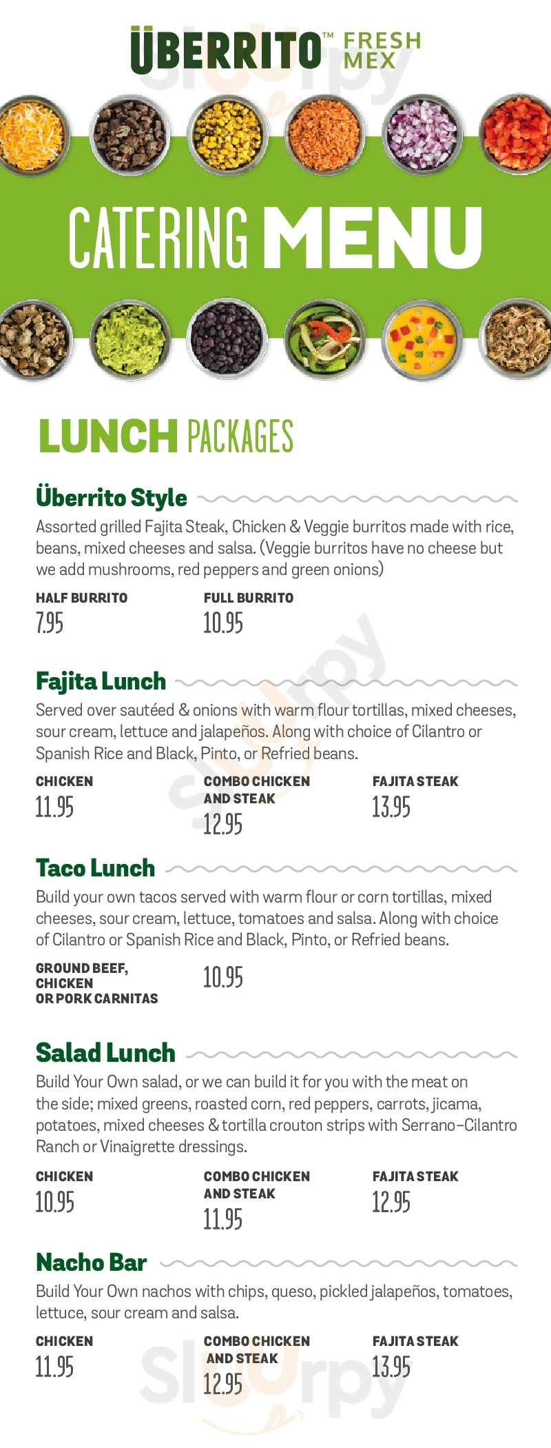 Uberrito Houston Menu - 1