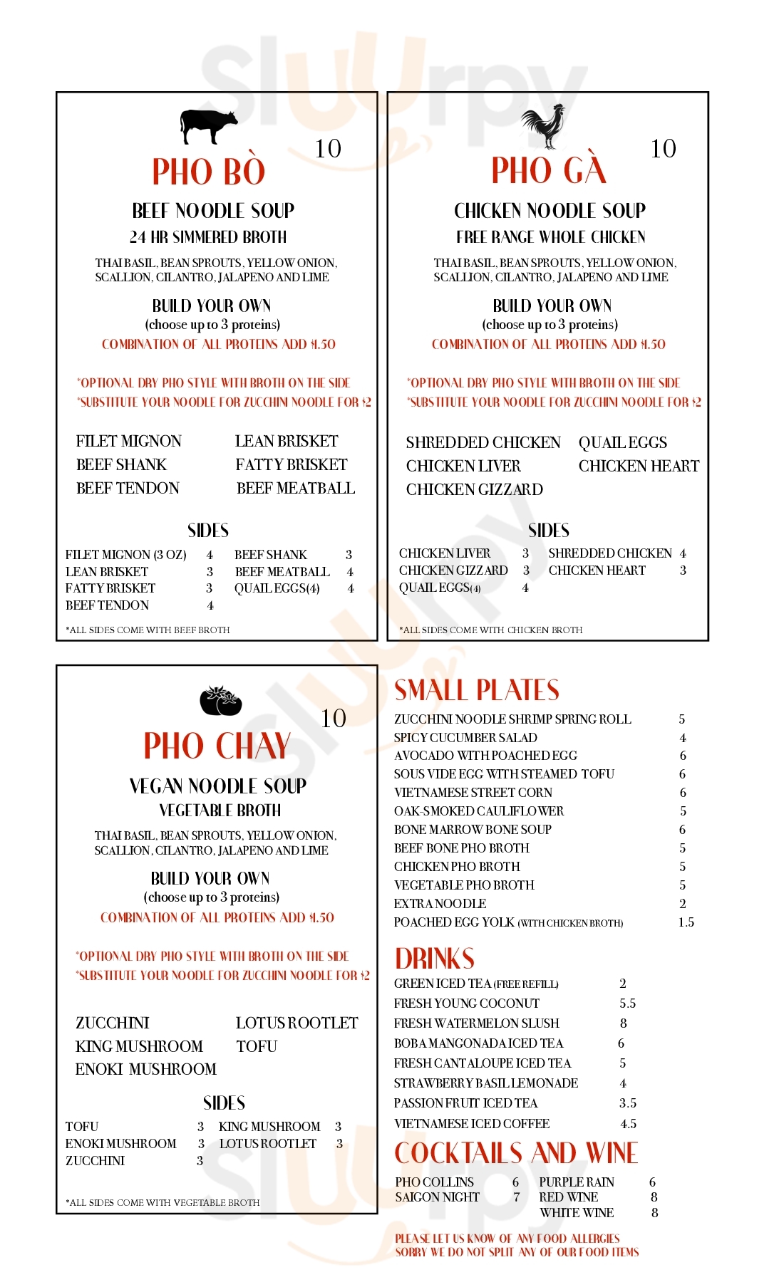 Les Noo'dle Houston Menu - 1